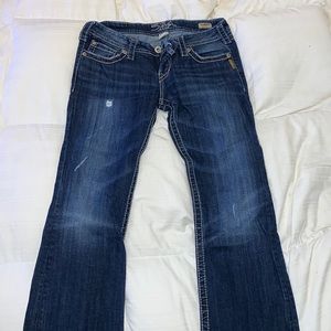 Silver Pioneer Jeans